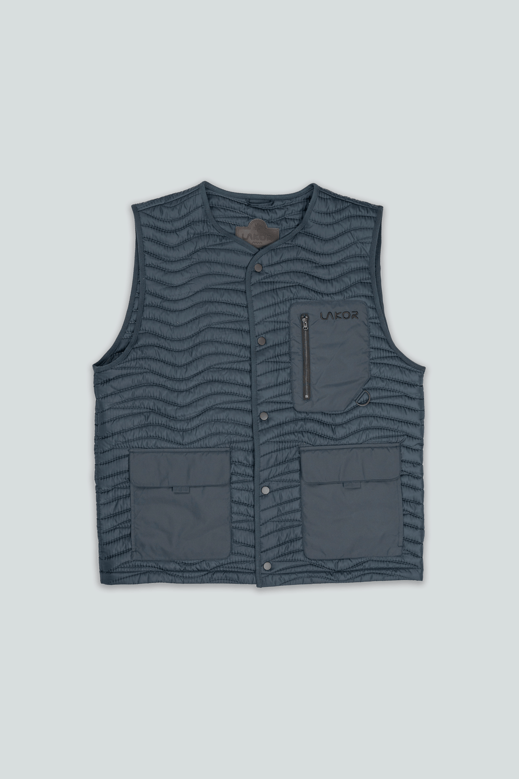 Seaway Quilted Vest (Blueberry)