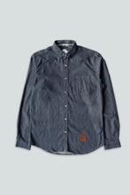 Last inn bildet i Galleri-visningsprogrammet, Organic Denim Shirt (Dark Blue)
