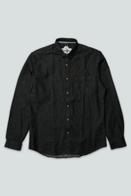 Last inn bildet i Galleri-visningsprogrammet, Organic Denim Shirt (Black)
