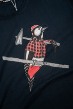 Last inn bildet i Galleri-visningsprogrammet, Woodpecker T-shirt (Blueberry)
