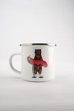 Last inn bildet i Galleri-visningsprogrammet, Bear Burrito Enamel Mug
