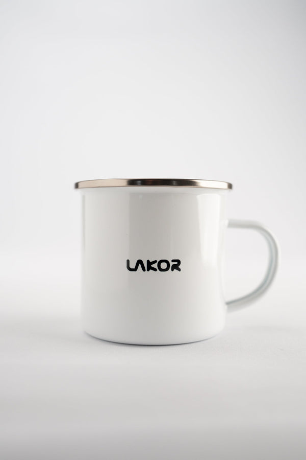 Bear Burrito Enamel Mug