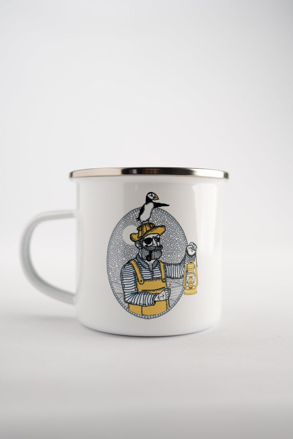 Light The Way Enamel Mug