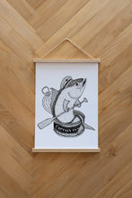 Last inn bildet i Galleri-visningsprogrammet, Captain Tuna Plakat
