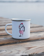 Last inn bildet i Galleri-visningsprogrammet, Atlantic Puffin Enamel Mug
