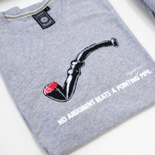 Last inn bildet i Galleri-visningsprogrammet, Lakridspibe T-shirt (Light Grey)
