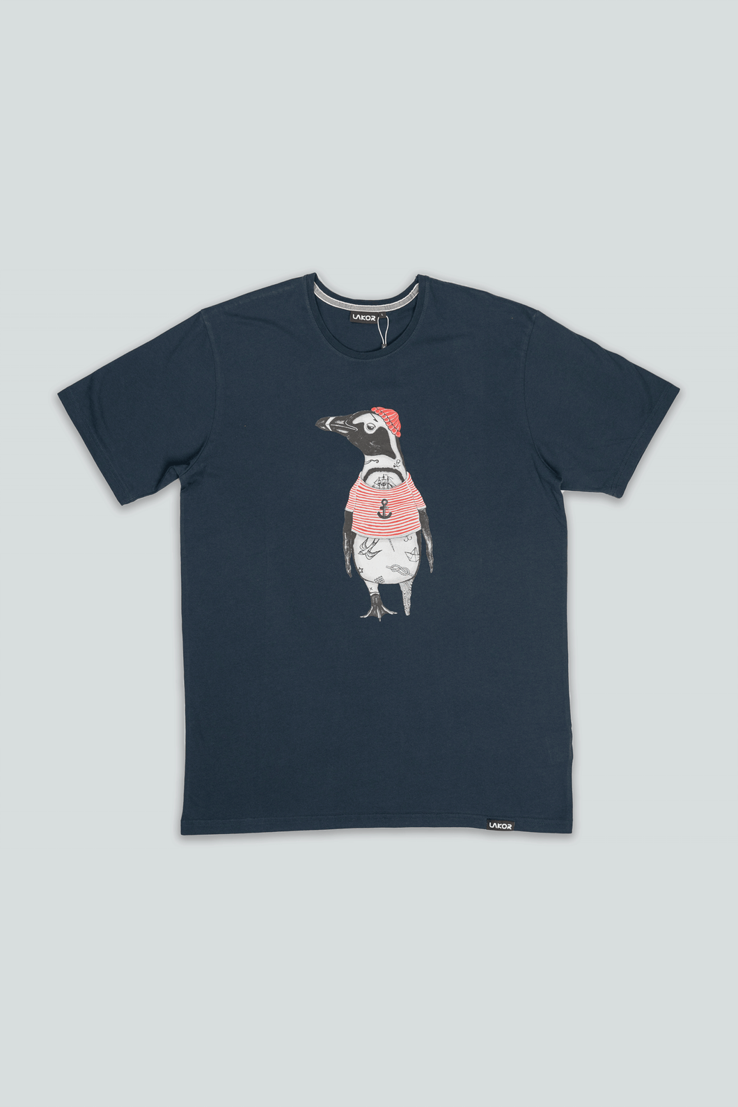African Penguin T-shirt (Blueberry)