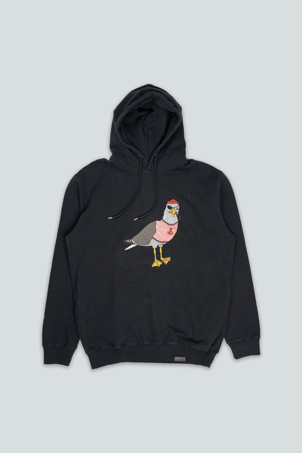 Seaborn Seagull Hoodie (Moonless Night)