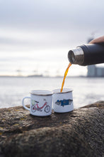 Last inn bildet i Galleri-visningsprogrammet, Maritime Mackerel Enamel Mug
