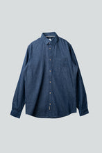 Last inn bildet i Galleri-visningsprogrammet, Organic Denim Shirt (Dark Blue)
