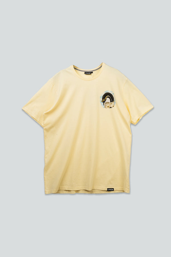 Pool Party Penguin T-shirt (Anise flower)