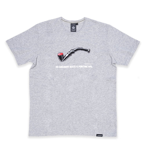 Lakridspipe t-shirt, bæredygtig, lakridspiben, Den der peger piben, 