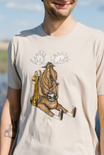 Last inn bildet i Galleri-visningsprogrammet, Snooze Moose T-shirt (White Pepper)

