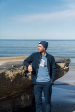Last inn bildet i Galleri-visningsprogrammet, Tattooed Seagull T-shirt (Captains Blue)
