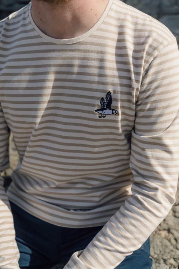 Ahoy! Mini Flying Puffin LS T-shirt