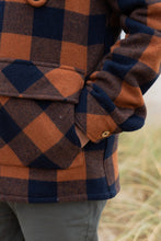 Last inn bildet i Galleri-visningsprogrammet, Birler Wool Jacket (Blueberry/Mocha Bisque)

