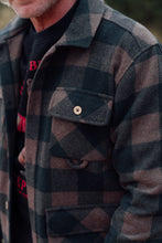 Last inn bildet i Galleri-visningsprogrammet, Birler Wool Jacket (Morel/Green Gables)
