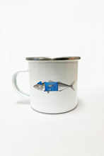 Last inn bildet i Galleri-visningsprogrammet, Maritime Mackerel Enamel Mug
