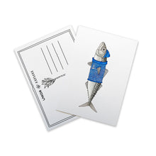 Last inn bildet i Galleri-visningsprogrammet, Maritime Mackerel Postcard

