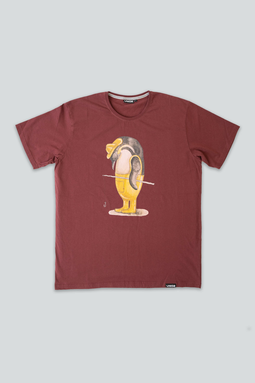 No Catch T-shirt (Redbrown)