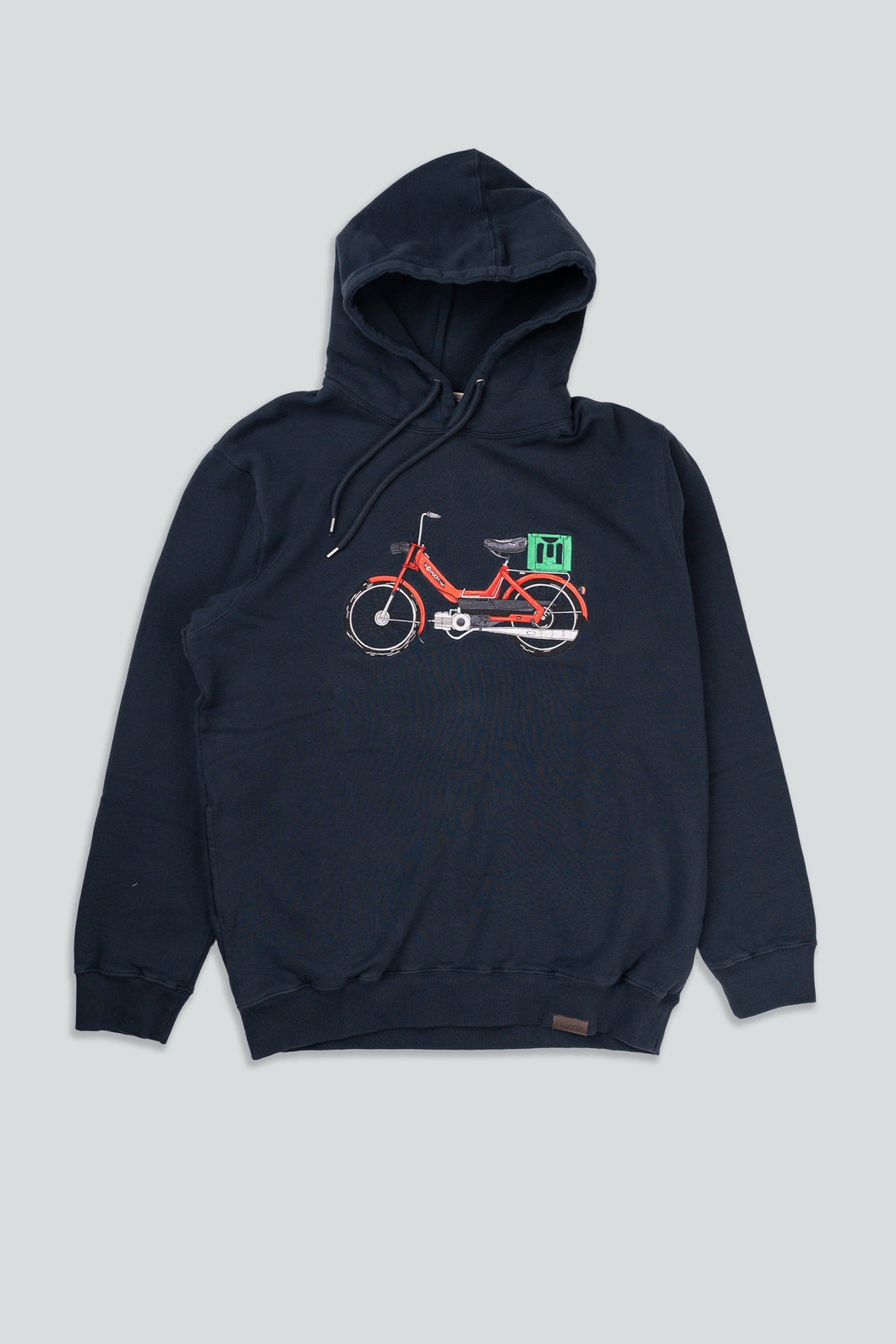 Red Maxi Hoodie (Blueberry)