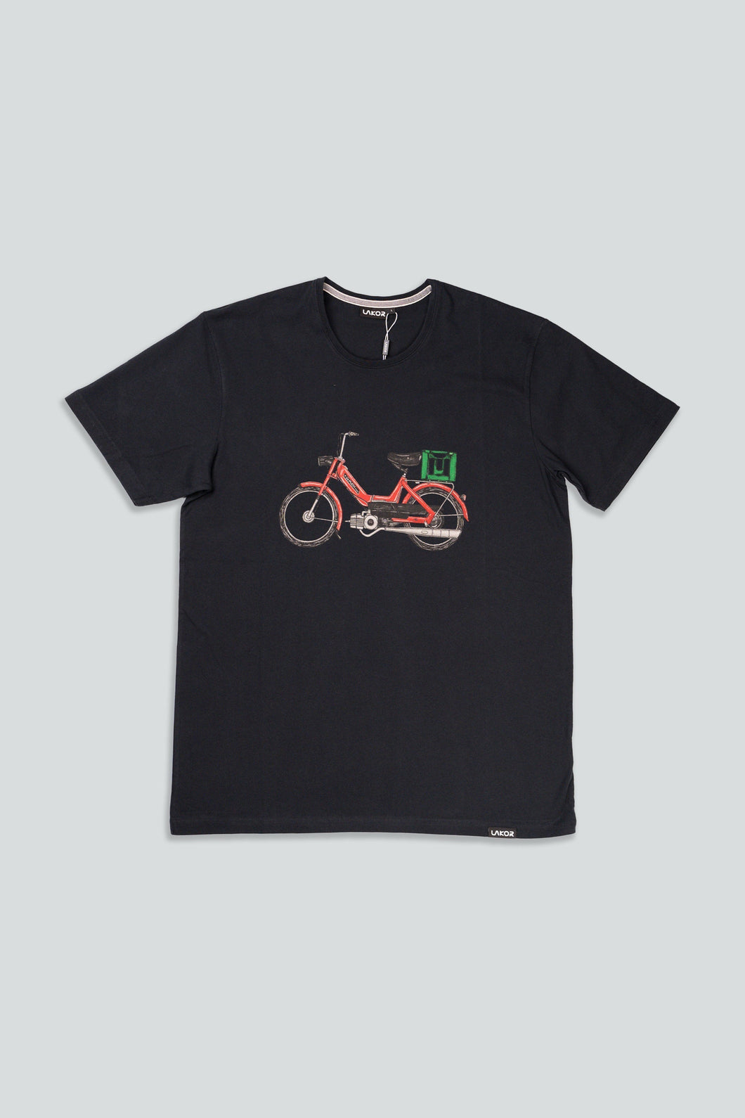 Red Maxi T-shirt (Moonless Night)