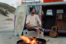Last inn bildet i Galleri-visningsprogrammet, Ahoy! Mini Forest Camper T-shirt (Oatmeal Melange/Star White)
