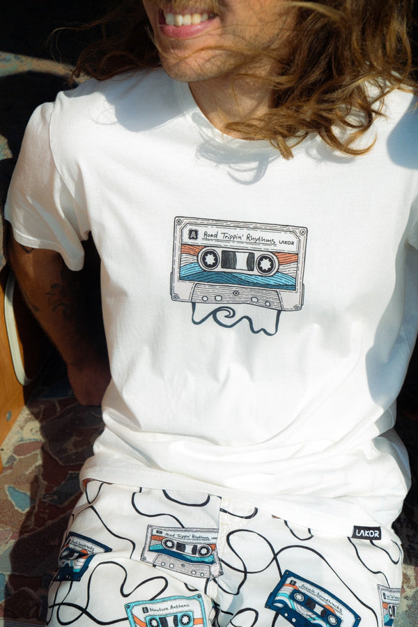 Road Trippin Rhythms T-shirt (Star White)