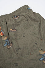 Last inn bildet i Galleri-visningsprogrammet, Dashboard Hula Swim Shorts (Deep Lichen Green)
