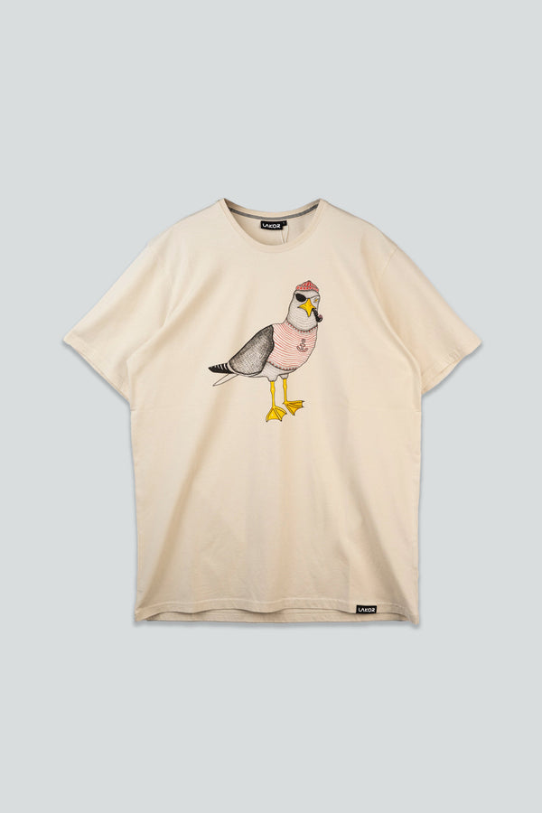Seaborn Seagull T-shirt (Rainy Day)