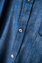 Last inn bildet i Galleri-visningsprogrammet, Organic Denim Shirt (Dark Blue)
