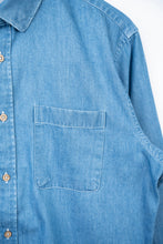 Last inn bildet i Galleri-visningsprogrammet, Organic Denim Shirt (Medium Blue)
