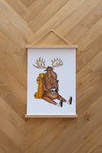 Last inn bildet i Galleri-visningsprogrammet, Snooze Moose Plakat
