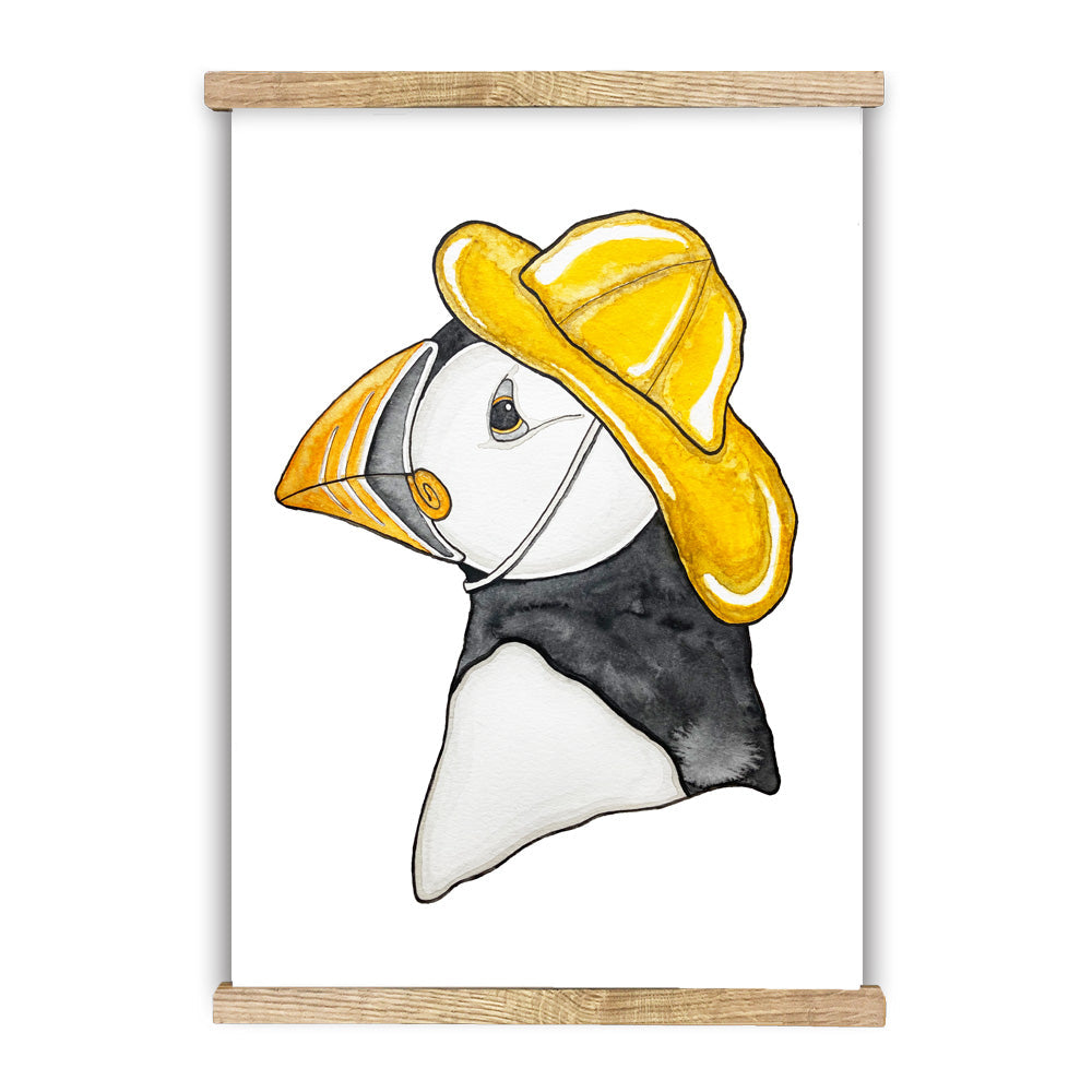 Southwester Puffin Poster