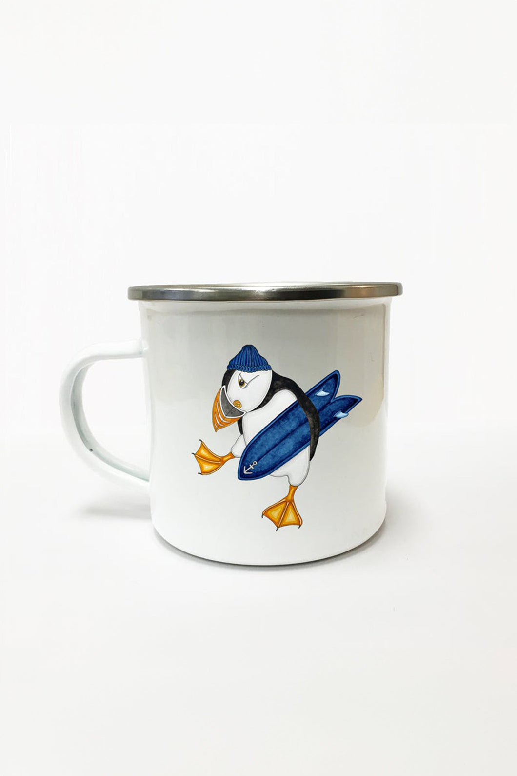 Surf's Up Enamel Mug