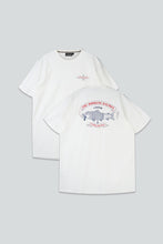 Last inn bildet i Galleri-visningsprogrammet, The Smoking Salmon T-shirt (Star White)
