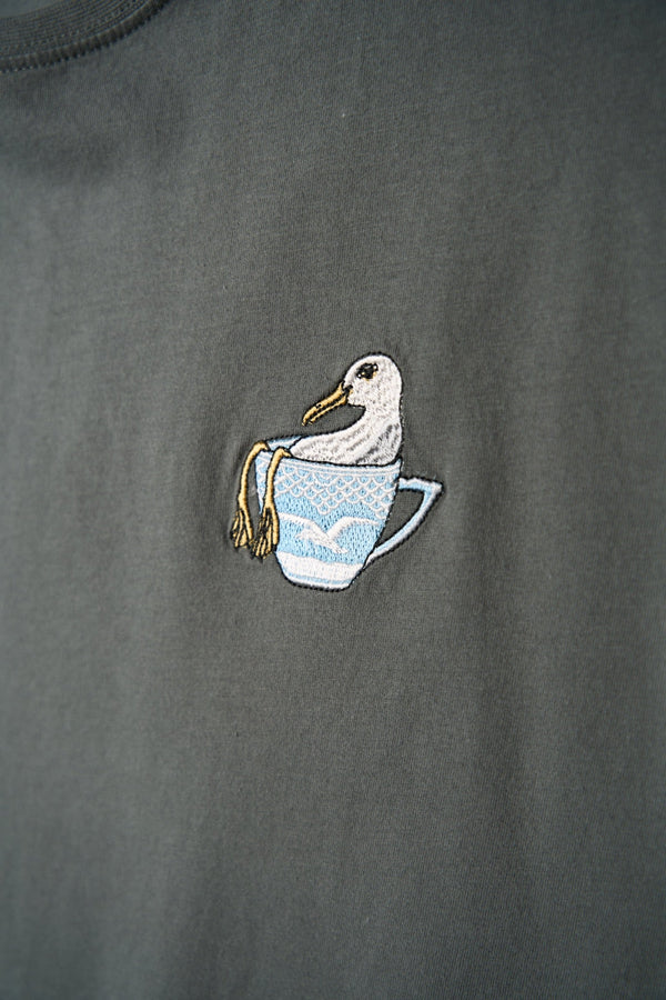 Mini Seagull in a Cup T-shirt (Urban Chic)