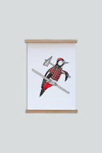 Last inn bildet i Galleri-visningsprogrammet, Woodpecker Plakat
