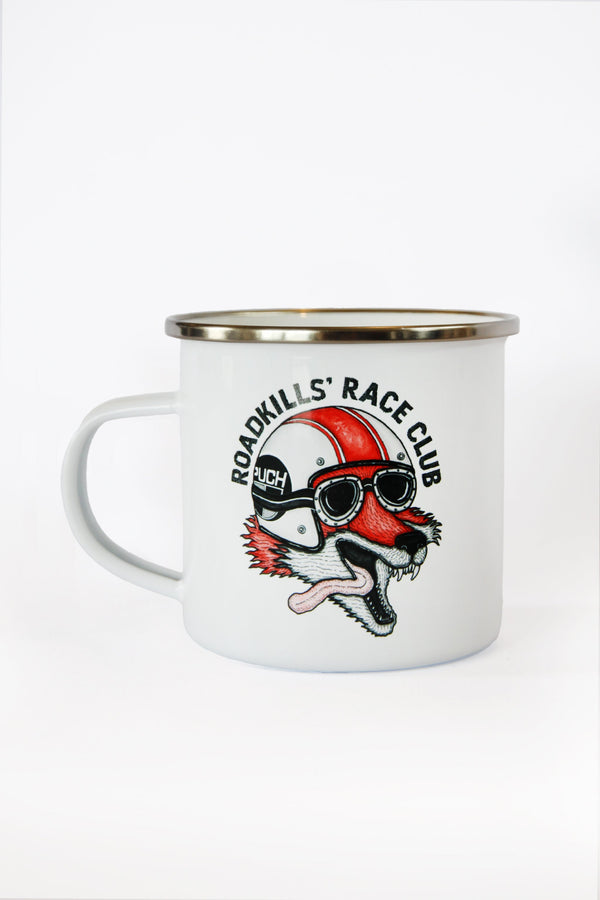 Roadkills Raceklub Enamel Mug