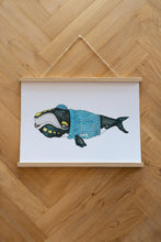 Last inn bildet i Galleri-visningsprogrammet, Northern Right Whale Poster
