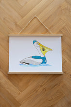 Last inn bildet i Galleri-visningsprogrammet, Sailing Pelican Poster
