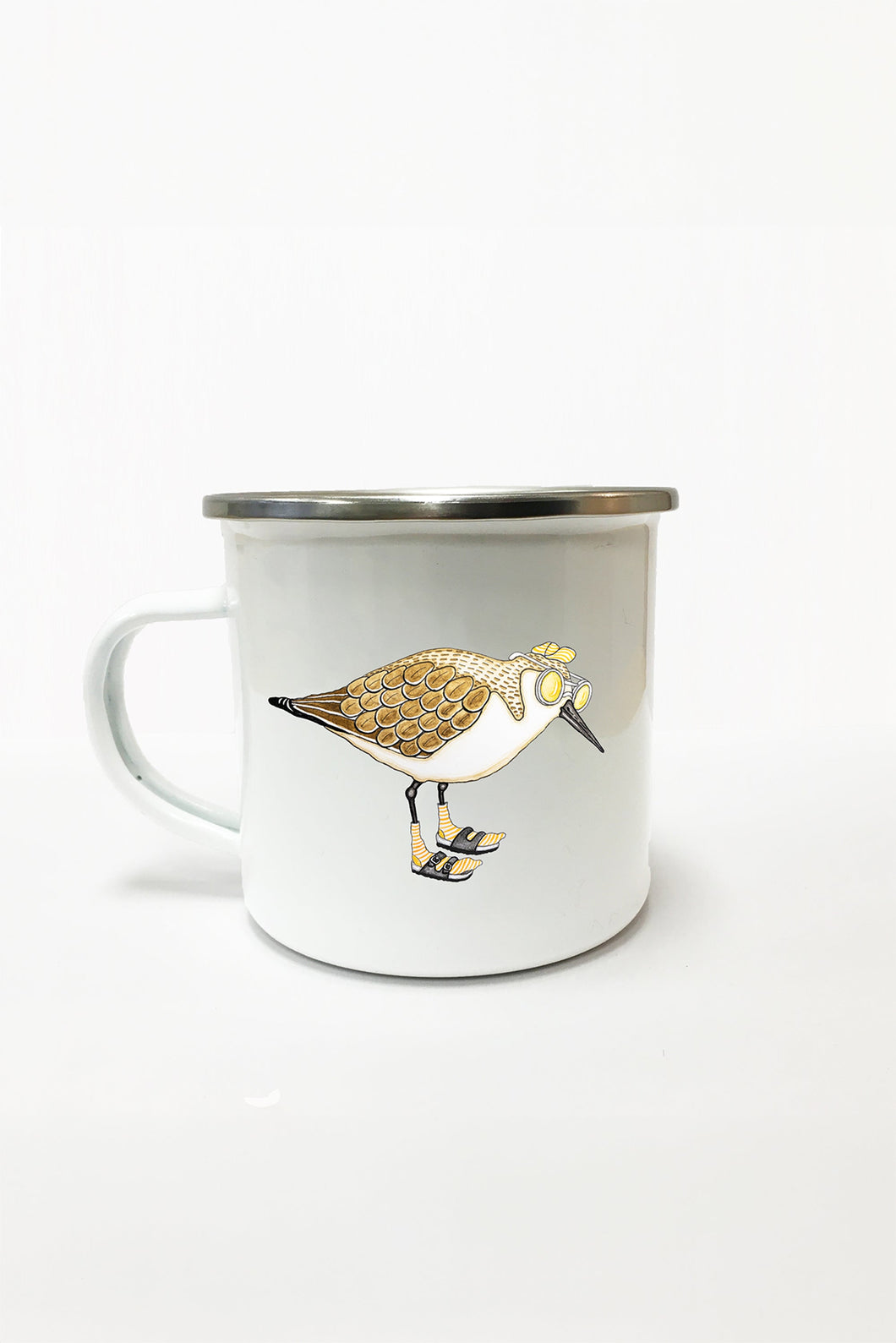 Sandpiper Sunshine Enamel Mug